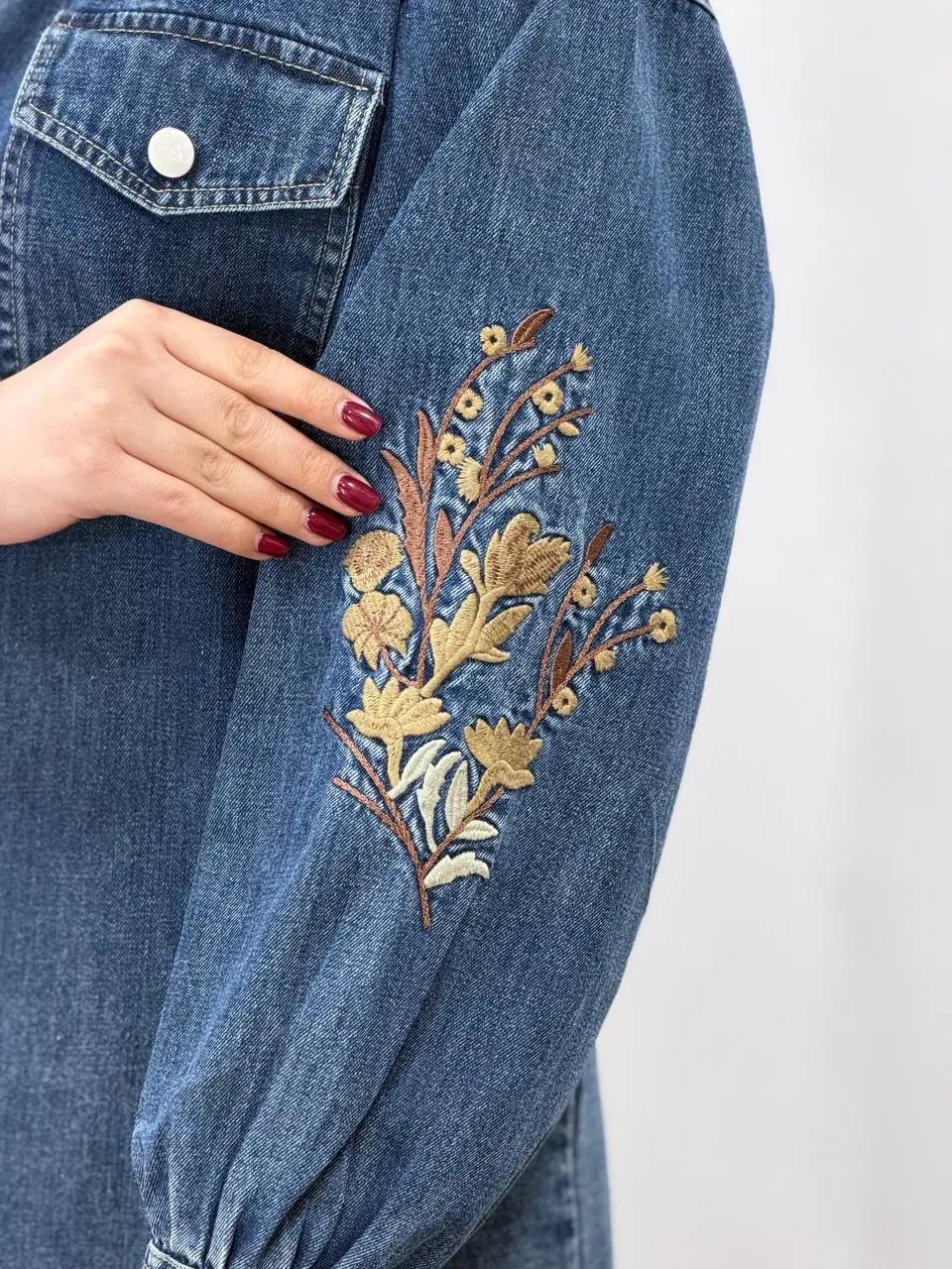 کت جین گلدوزی آیسو نادیا